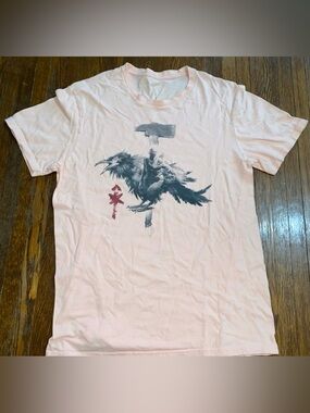 Medium Days Gone Light Pink Video Game Graphic Shirt